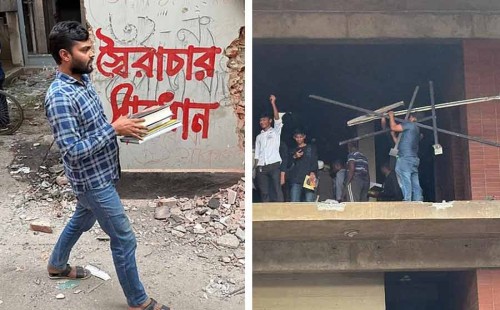 ধানমন্ডি ৩২ নম্বর: শেখ মুজিবুর রহমানের স্মৃতিবিজড়িত বাড়িতে ধ্বংসলীলা