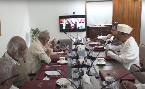 বিএনপি স্থায়ী কমিটির বৈঠক, উপস্থিত ছিলেন তারেক রহমান, আলোচনা বঙ্গবন্ধু বাড়ি ভাঙচুর নিয়ে