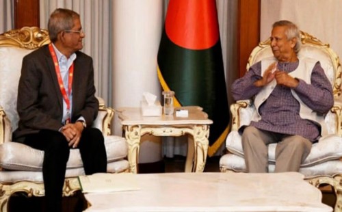 প্রধান উপদেষ্টার সঙ্গে বৈঠকে বিএনপির প্রতিনিধি দল