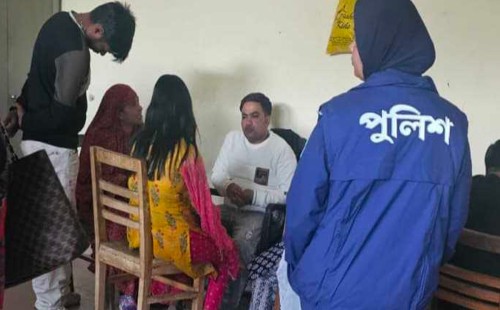 গুড়ায় নারী হাজতখানায় পুরুষ আসামি রাখা, পুলিশের গাফিলতির অভিযোগ