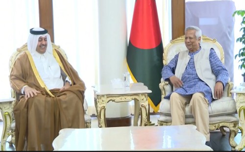 কাতারের পূর্ণ সমর্থন, বাংলাদেশের ব্যবসা ও সংস্কারে সহযোগিতা