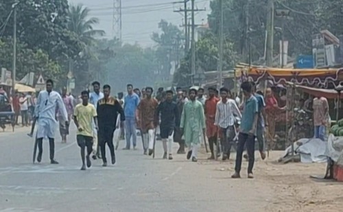 নাটোরের লালপুরে ঈদের নামাজ শেষে সংঘর্ষ, ৫ জন আহত, ৯ জন আটক