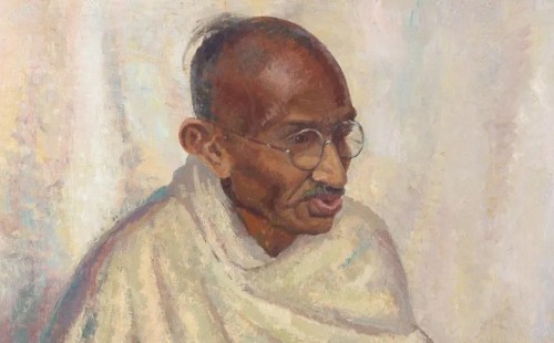 মহাত্মা গান্ধীর বিরল তৈলচিত্র বিক্রি আড়াই কোটি টাকায় | লন্ডনের Bonhams নিলাম