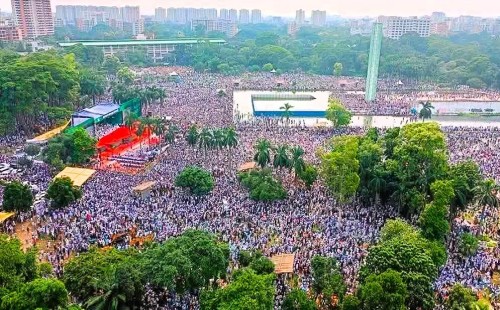জামায়াতের জাতীয় সমাবেশে ৭ দফা ও ঐক্যের ডাক