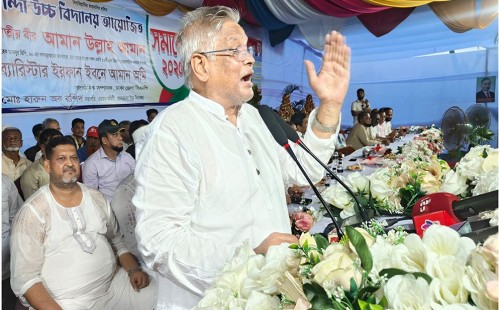 ফেব্রুয়ারিতেই জাতীয় নির্বাচন, বানচাল করা যাবে না: বিএনপি নেতা আমান
