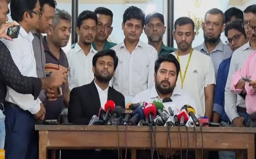 ৪ আগস্ট ড. ইউনূসকে নতুন সরকারপ্রধানের প্রস্তাব: নাহিদ ইসলাম