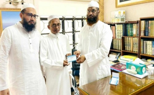 খেলাফত মজলিস: “এখনো কোনো নির্বাচনী জোটে নেই আমরা” — মামুনুল হক