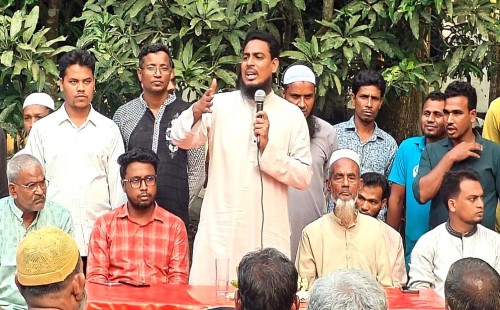 এনসিপি সদস্য সচিব আখতার হোসেনের বক্তব্য: ফ্যাসিবাদ বিরোধী আন্দোলন এবং জনগণের পরিবর্তন চাওয়ার দাবি