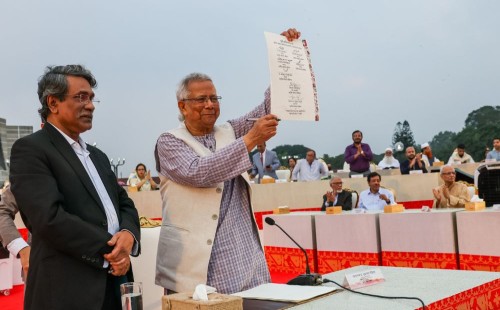 জুলাই সনদে স্বাক্ষর: গণতন্ত্র পুনঃপ্রতিষ্ঠা ও রাষ্ট্রীয় সংস্কারের অঙ্গীকার