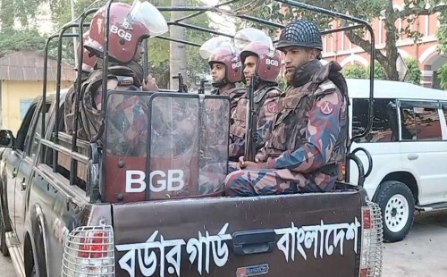 বিজিবি ঢাকাসহ ৪ জেলায় আইনশৃঙ্খলা পরিস্থিতি স্বাভাবিক রাখতে দায়িত্ব পালন করছে