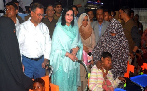 প্রতিবন্ধীরাও দেশ গড়ার সৈনিক: বগুড়ায় ডা. জোবাইদা রহমানের মানবিক উদ্যোগ