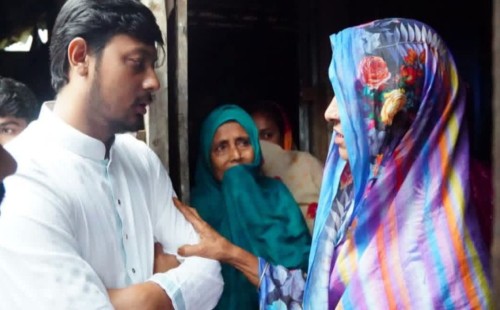 ছাত্রশক্তি নেতা সাইফুল্লাহর বাড়িতে আগুন ও হামলা: ধোবাউড়ায় উত্তেজনা ও এনসিপি নেতাদের পরিদর্শন