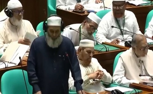 সংসদে মাথা ঝোঁকানো নিয়ে জামায়াত এমপি মুজিবুর রহমানের আপত্তি