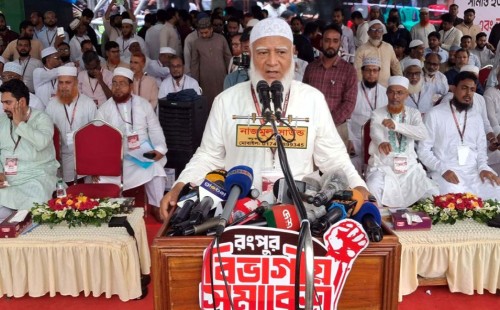 গণভোটের দাবি থেকে একচুলও সরব না: রংপুরে ডা. শফিকুর রহমান