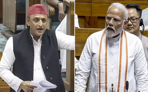 দিল্লিতে শিক্ষার্থীদের ওপর হামলায় মোদির বক্তব্য দাবি অখিলেশের; সংসদে তোপ